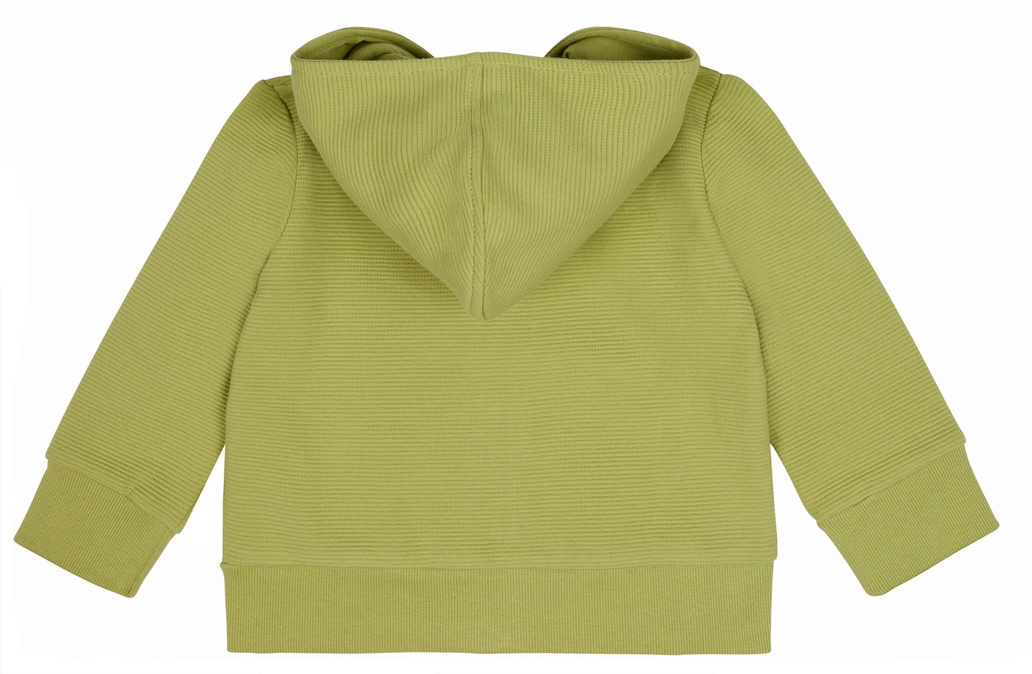 loud-proud-kapuzenjacke-rippenstruktur-sweatjacke-mit-rei-verschluss image 4