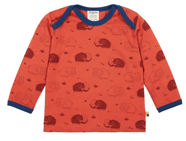loud-proud-shirt-druck-kurzarm-jersey-mit-kontrastb-ndchen image 1