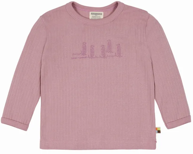 loud-proud-shirt-derby-rib-mit-druck-gestreiftes-tiermotiv-shirt image 1