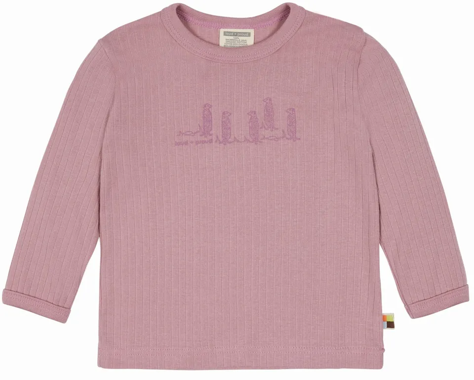 loud-proud-shirt-derby-rib-mit-druck-gestreiftes-tiermotiv-shirt image 1