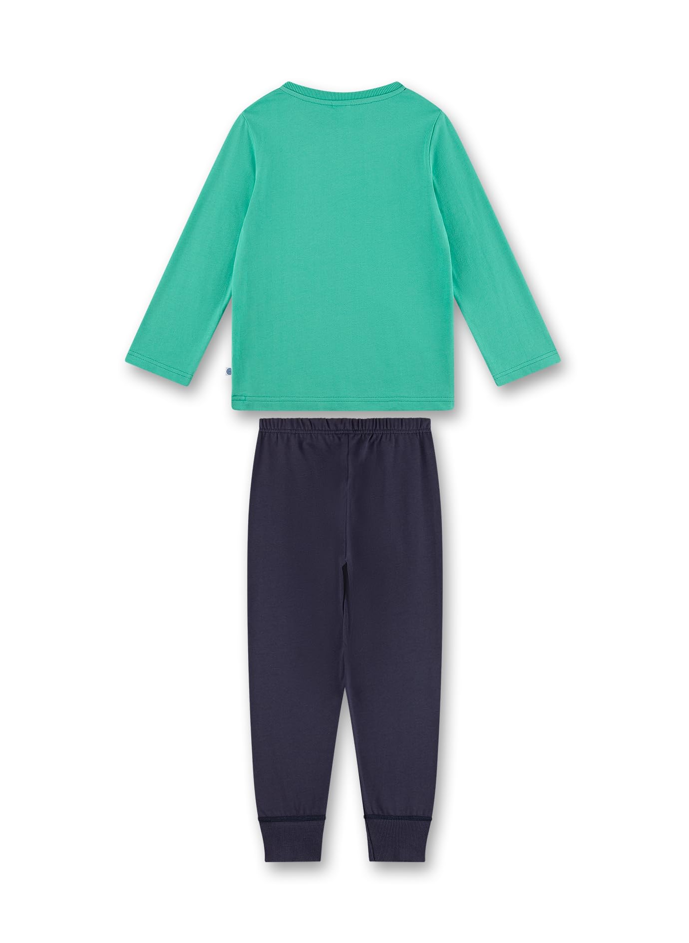 sanetta-jungen-schlafanzug-gr-n-pyjamaset-aus-baumwolle image 2