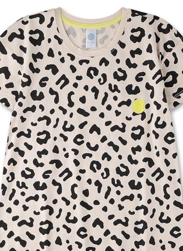 sanetta-m-dchen-nachthemd-beige-leo-allover-baumwolle image 6