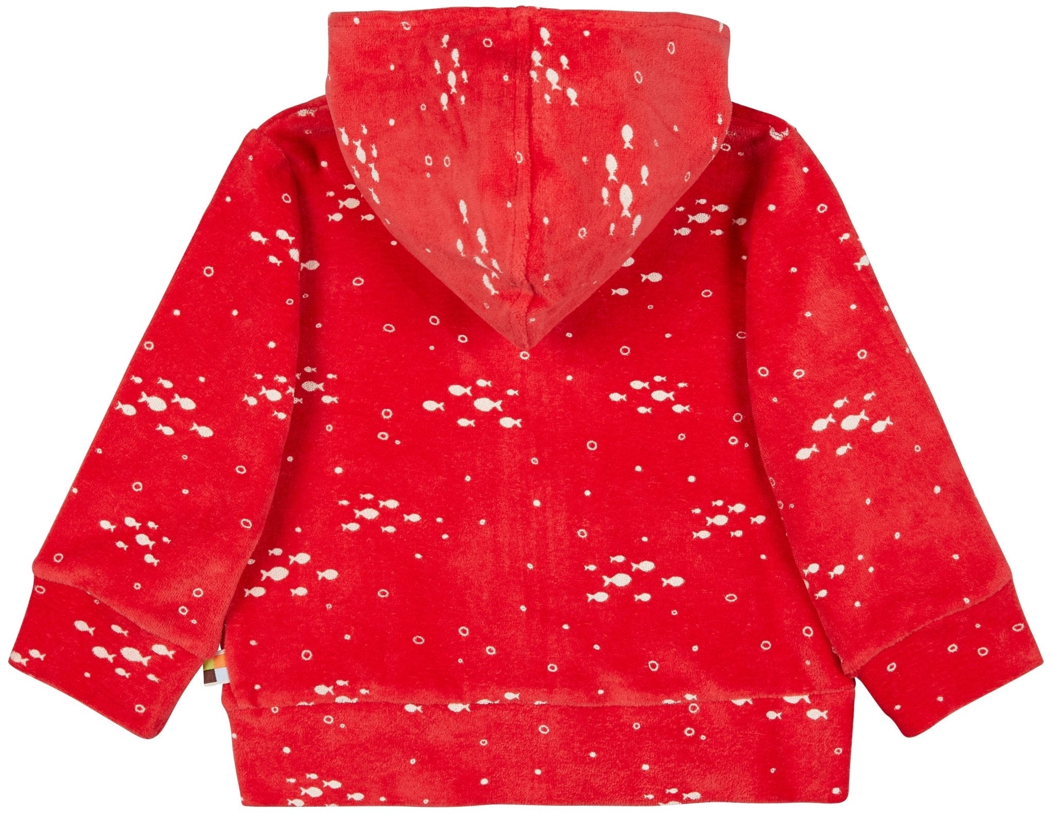 loud-proud-kapuzenjacke-frottee-mit-fischdruck image 2