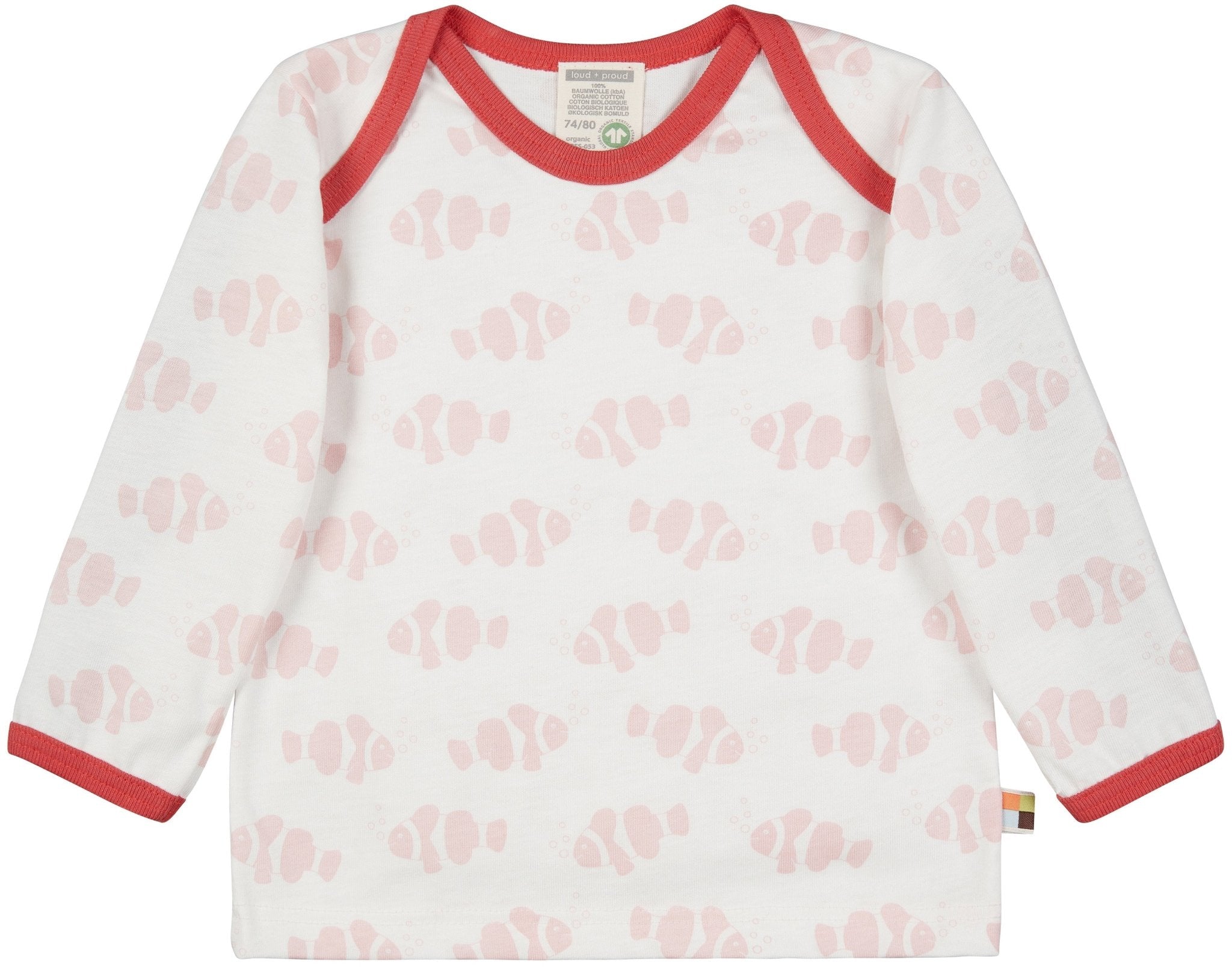 loud-proud-shirt-druck-kinder-langarmshirt-mit-tiermotiv image 1