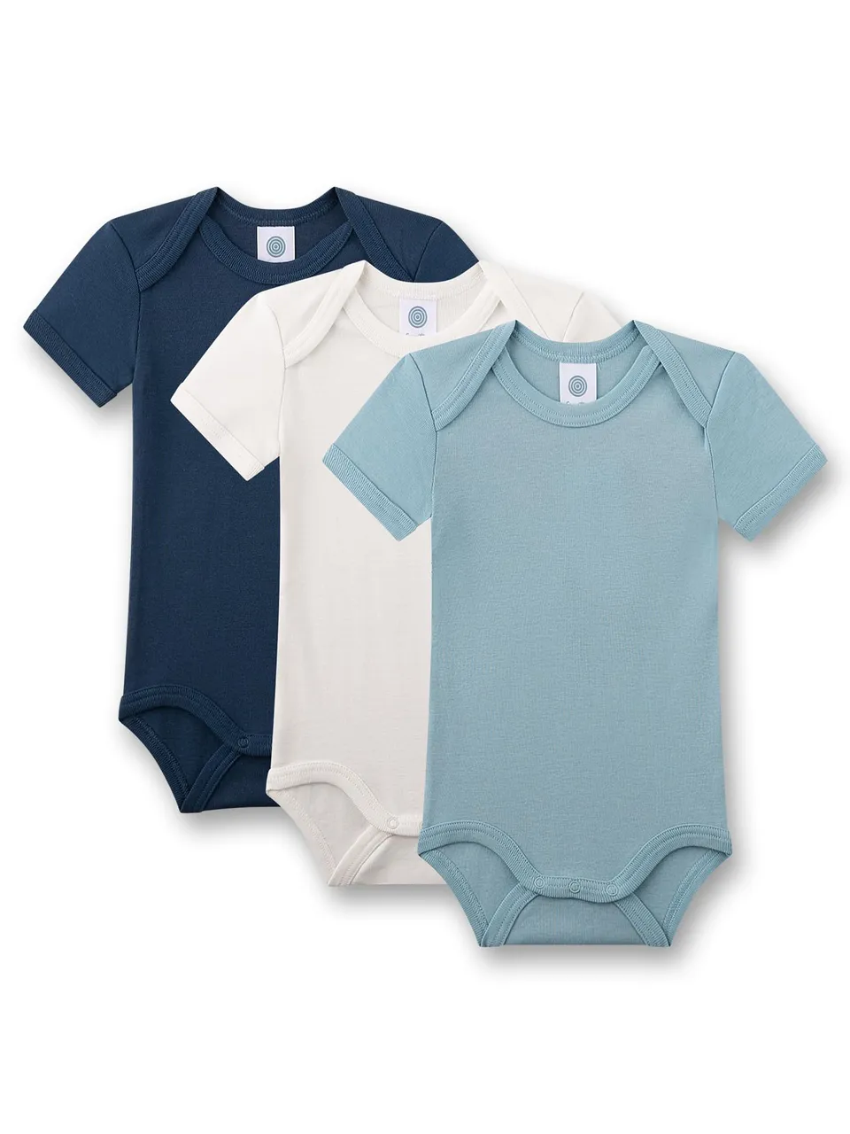 sanetta-baby-body-kurzarm-dreierpack-hellblau-aus-bio-baumwolle-f-r-jungen image 1