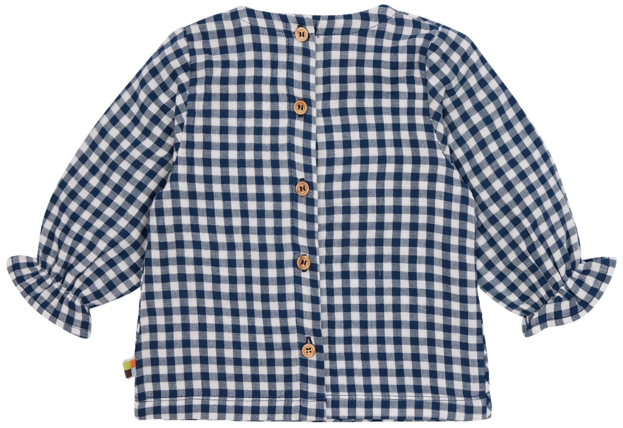 loud-proud-musselin-bluse-mit-karo-kinder-bluse-aus-musselin image 6