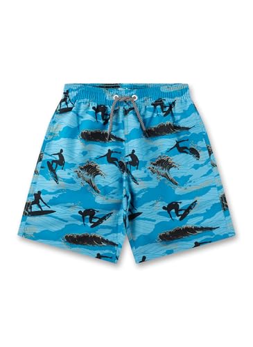 sanetta-jungen-badeshorts-blau-surfer-aus-recyceltem-polyester image 4