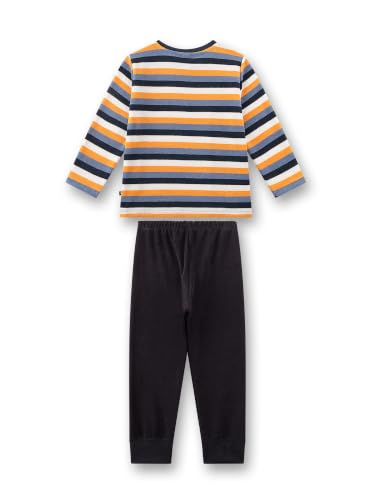 sanetta-jungen-schlafanzug-lang-blau-ringel-frottee image 6