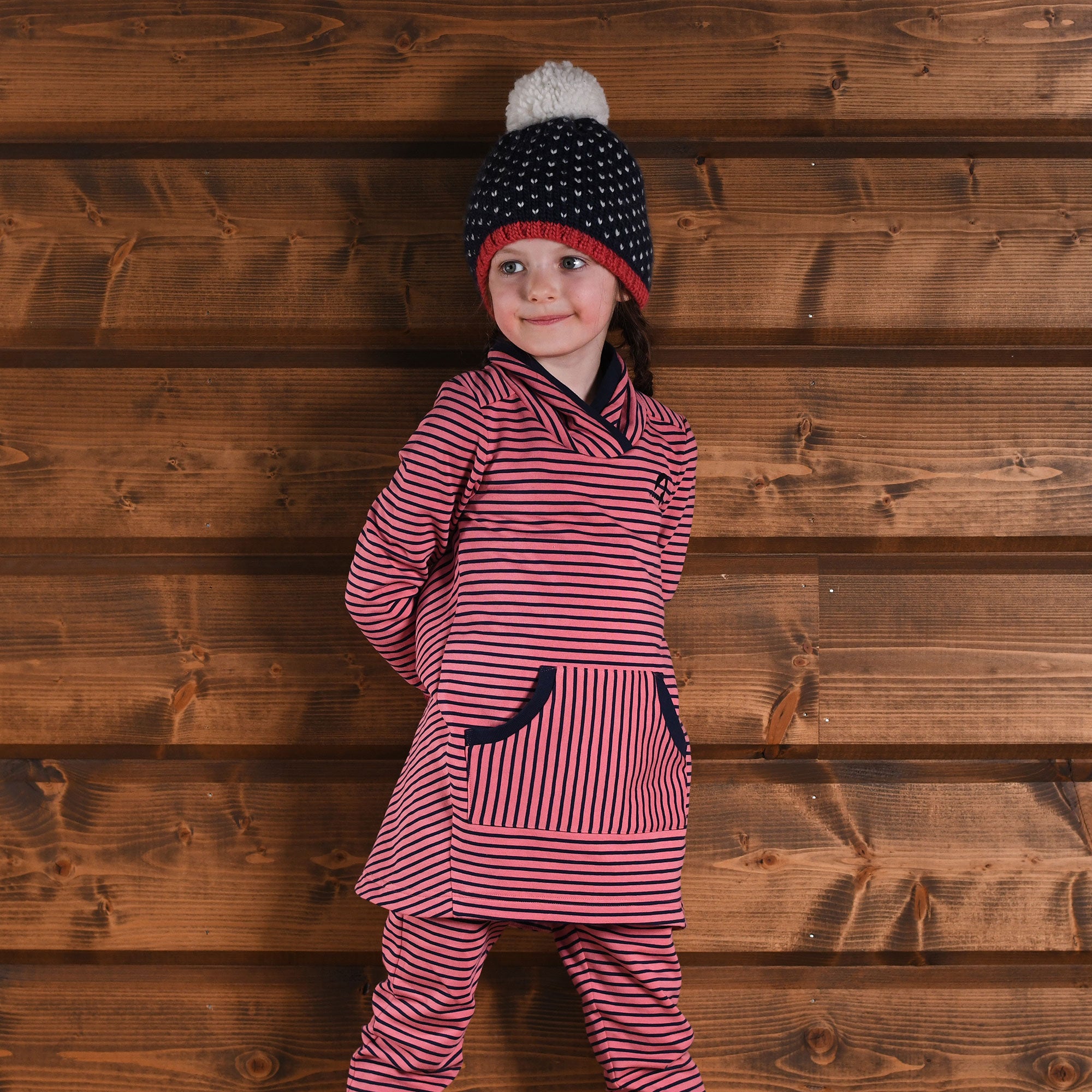 finkid-lumikko-kleid-m-dchen-mit-schalkragen image 4
