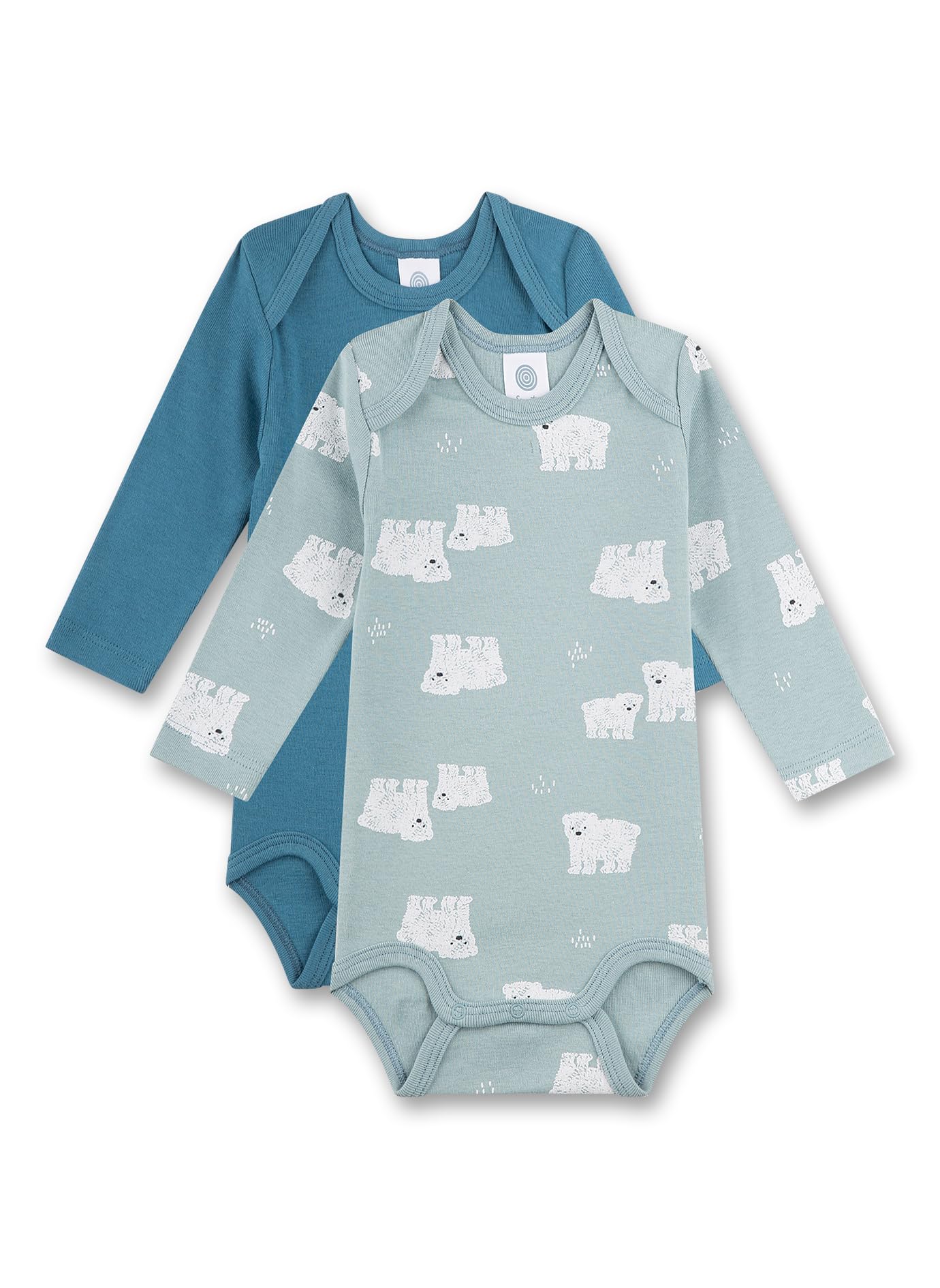sanetta-baby-body-langarm-doppelpack-blau-eisb-r-2er-set-aus-bio-baumwolle image 1