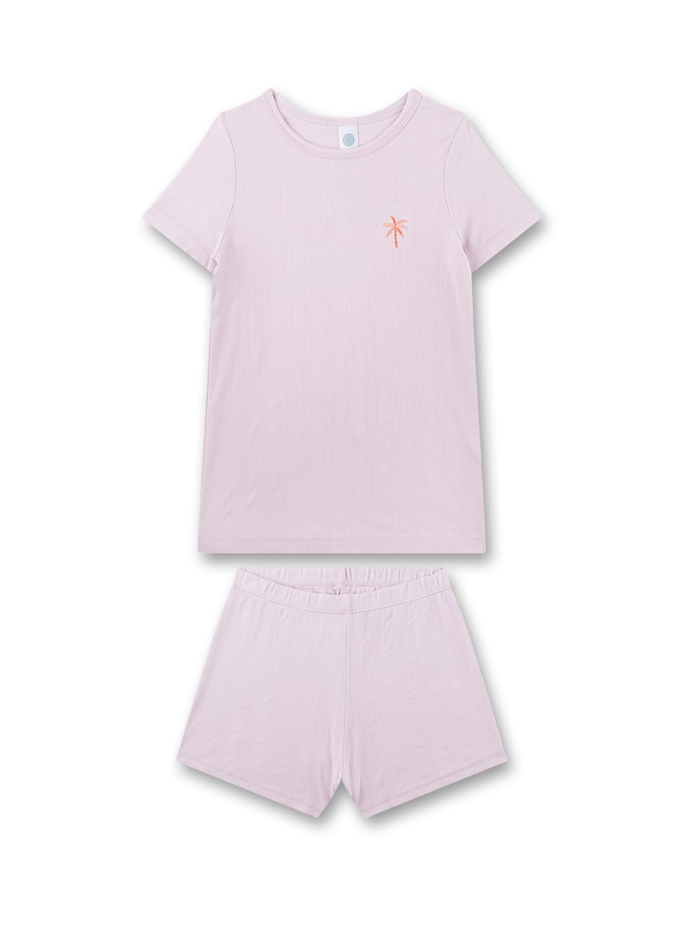 sanetta-m-dchen-schlafanzug-kurz-rosa-pyjamaset-aus-viskose-mix image 1