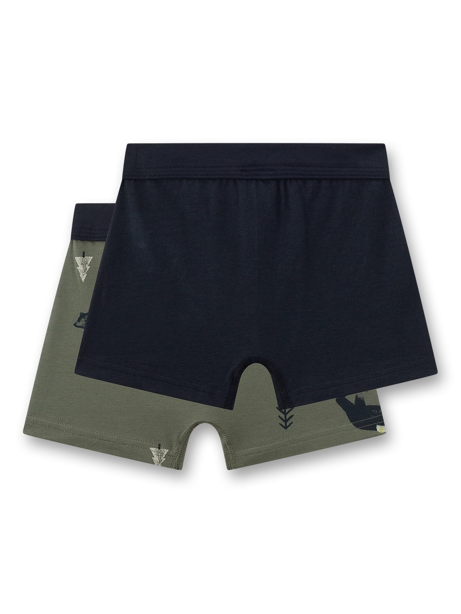 sanetta-jungen-hipshorts-2er-set-blau-khaki-b-r-baumwolle image 2