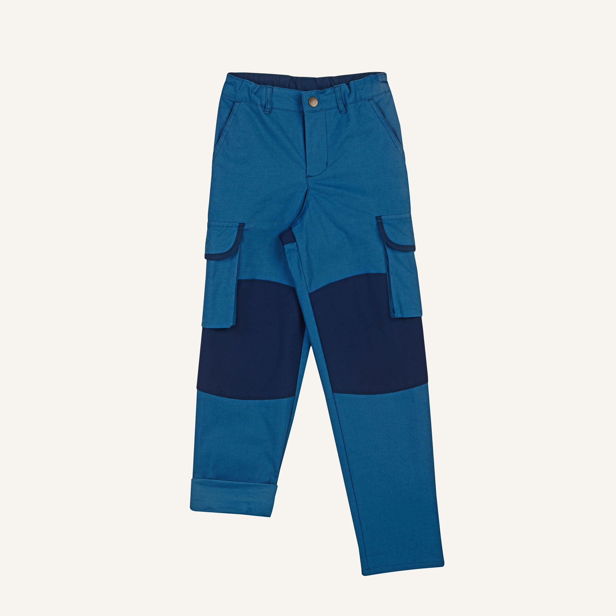 finkid-kelkka-canvas-cargohose-outdoorhose-mit-knie-und-po-verst-rkung image 2