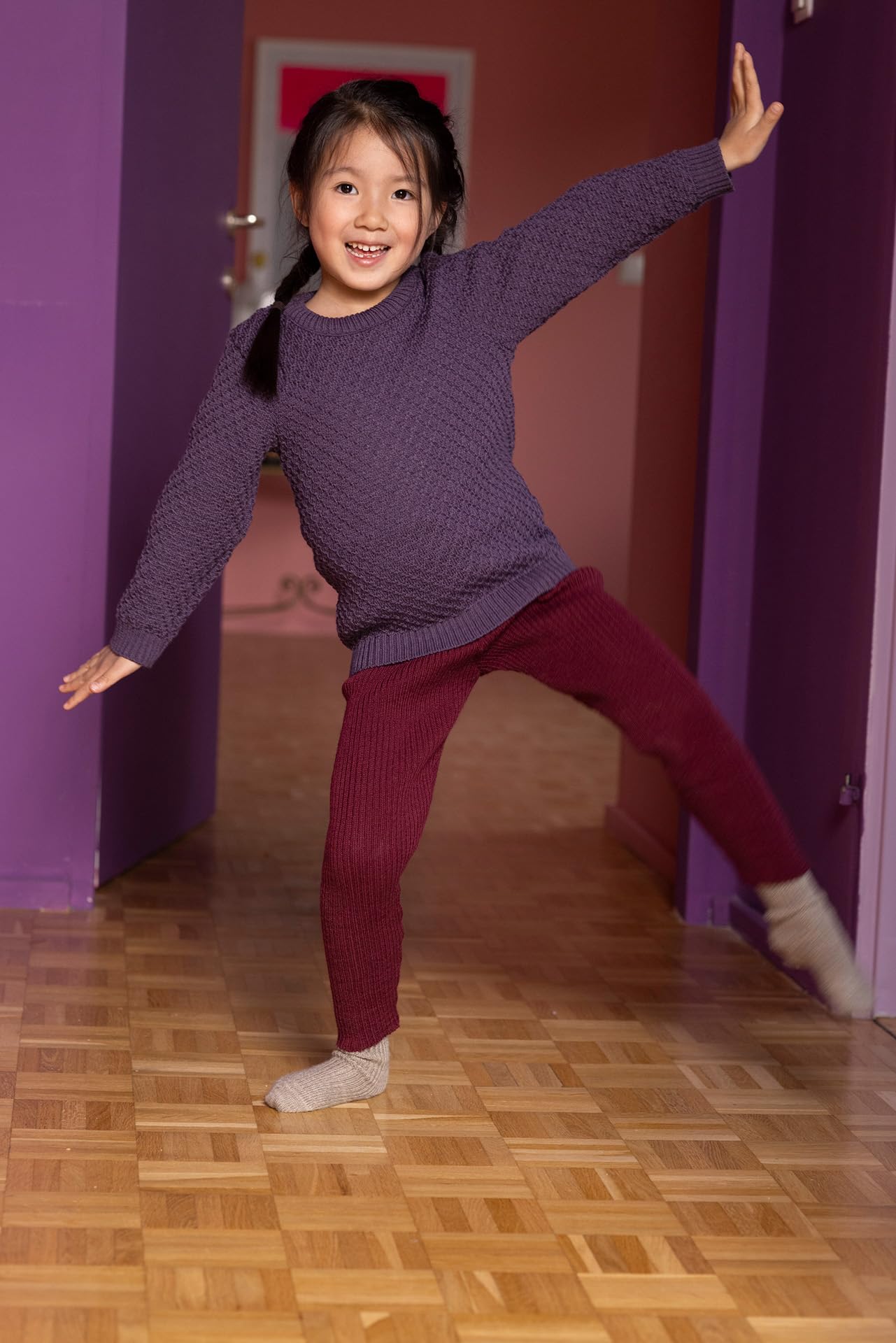 disana-strick-leggings-aus-schurwolle image 2