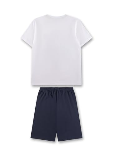 sanetta-jungen-schlafanzug-kurz-wei-pyjamaset-aus-baumwolle image 5
