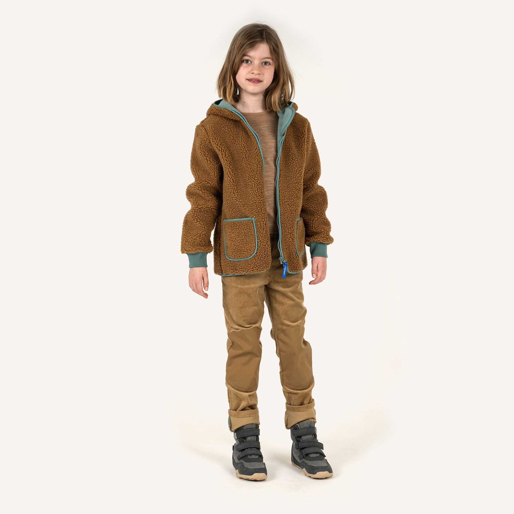finkid-tonttu-teddy-kinder-teddyfleece-jacke-zip-in image 8
