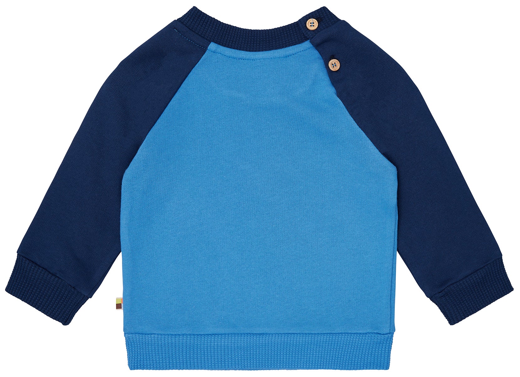loud-proud-sweatshirt-mit-raglan-rmeln-in-kontrastfarbe image 2