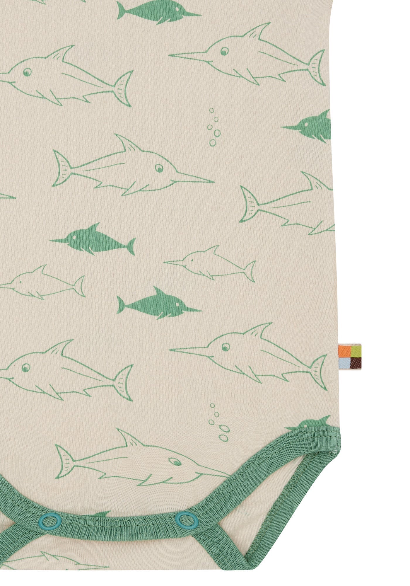 loud-proud-baby-body-kurzarm-mit-tiermotiv-druck image 6