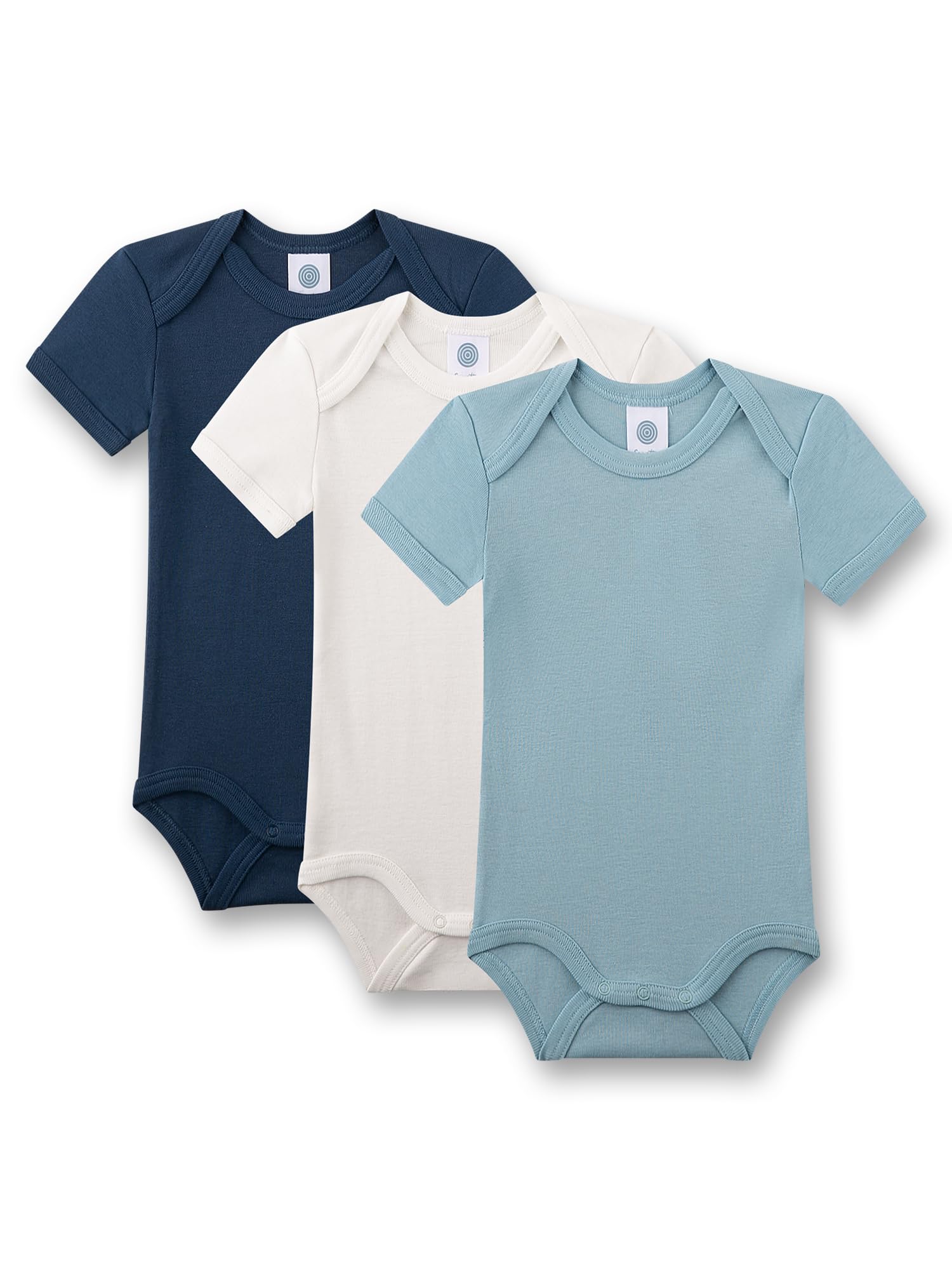 sanetta-baby-body-kurzarm-dreierpack-hellblau-aus-bio-baumwolle-f-r-jungen image 1