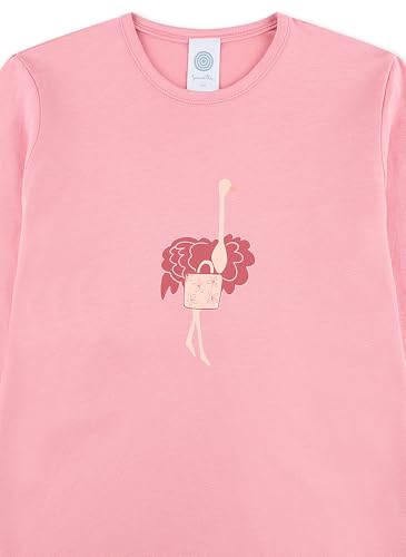 sanetta-m-dchen-schlafanzug-lang-rosa-pyjamaset-aus-baumwoll-modal-mix image 6