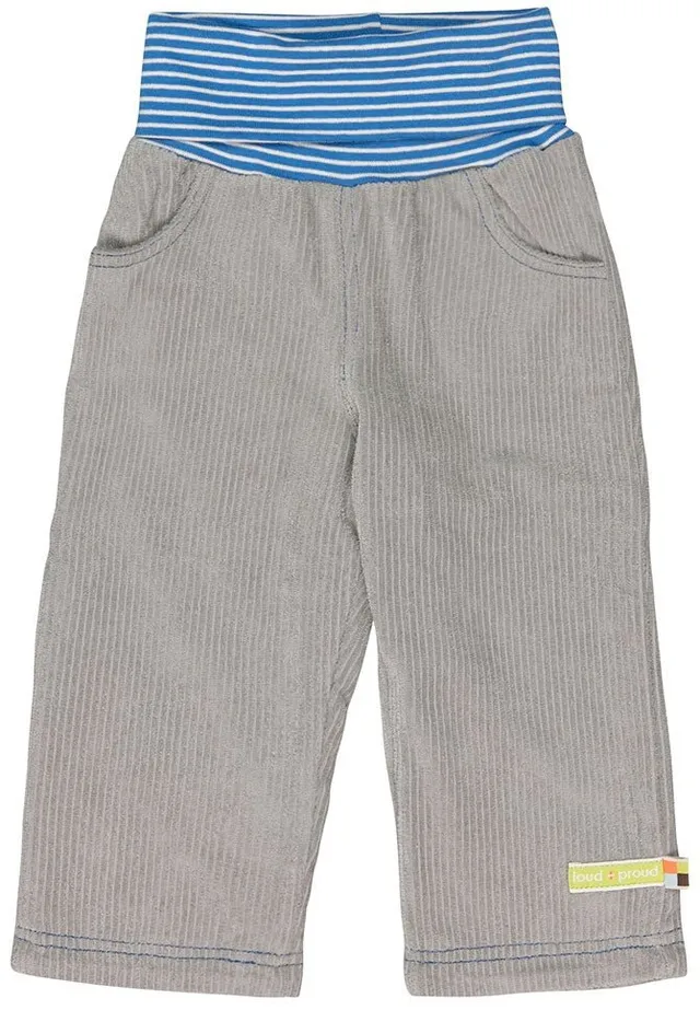 loud-proud-hose-cord-jersey-gef-tterte-kinderhose-mit-umschlagbund image 1