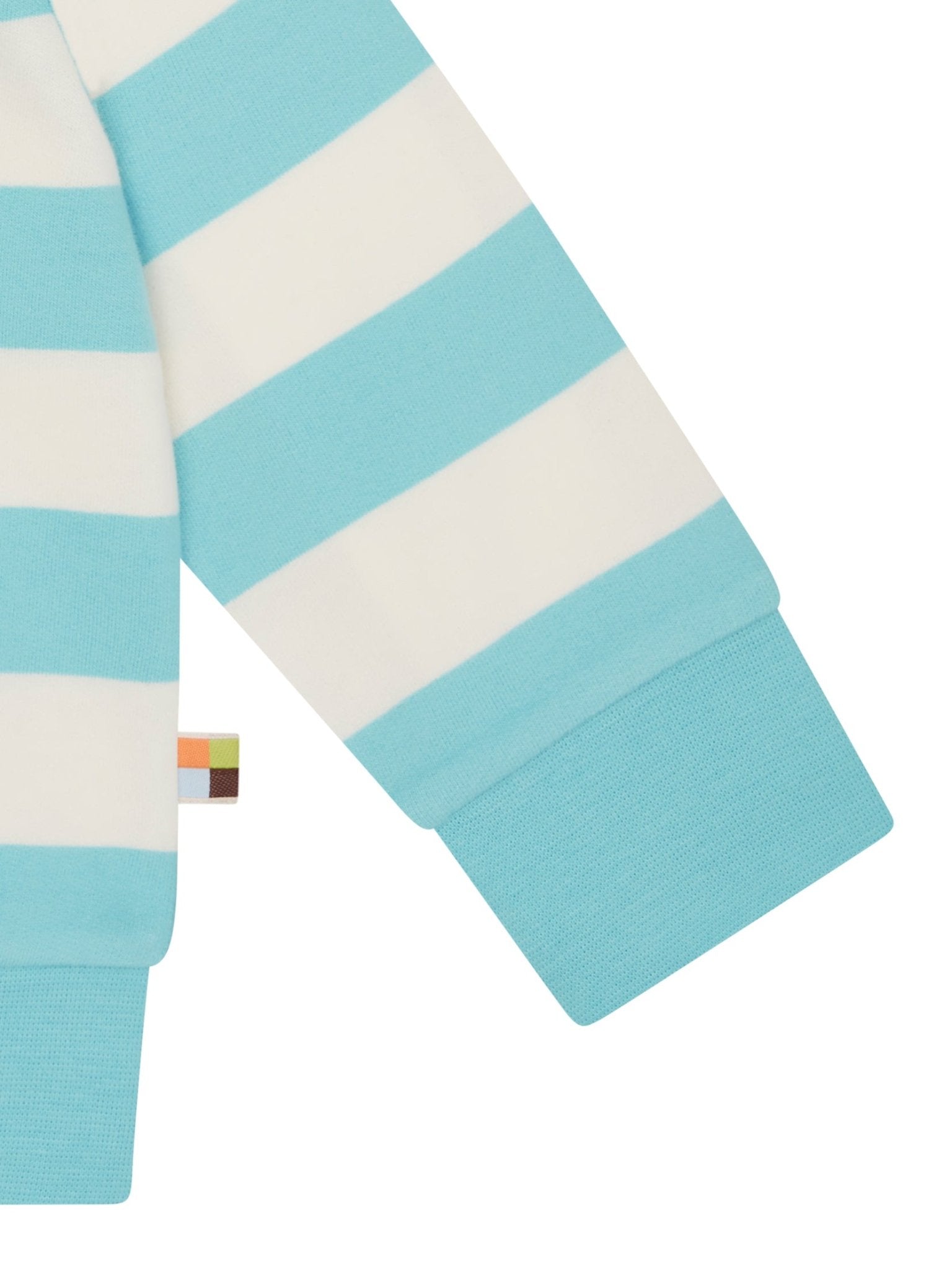 loud-proud-sweatjacke-blockstreifen-kapuze-kinder-sweatjacke image 6