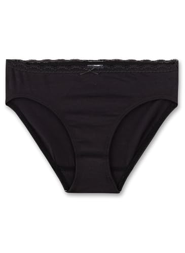 sanetta-m-dchen-rioslip-schwarz-unterhose-aus-baumwoll-mix image 2