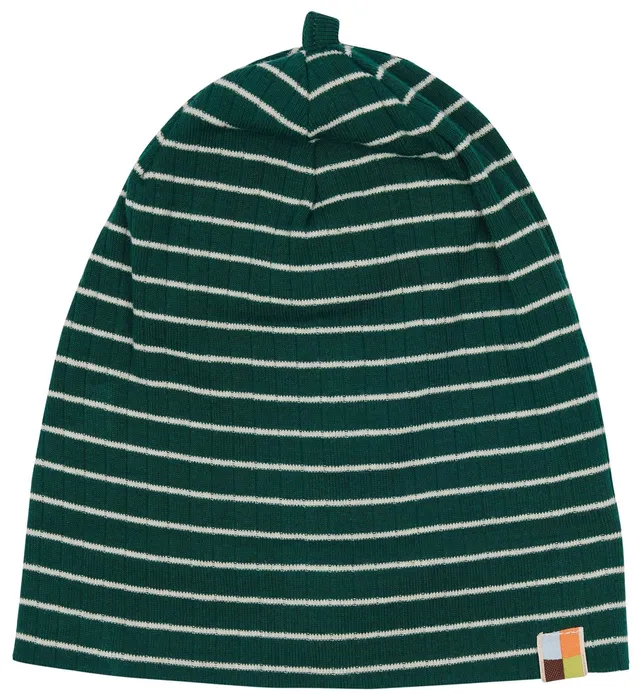 loud-proud-beanie-gestreift-mit-rippe-kinder-m-tze-aus-derby-rib image 1