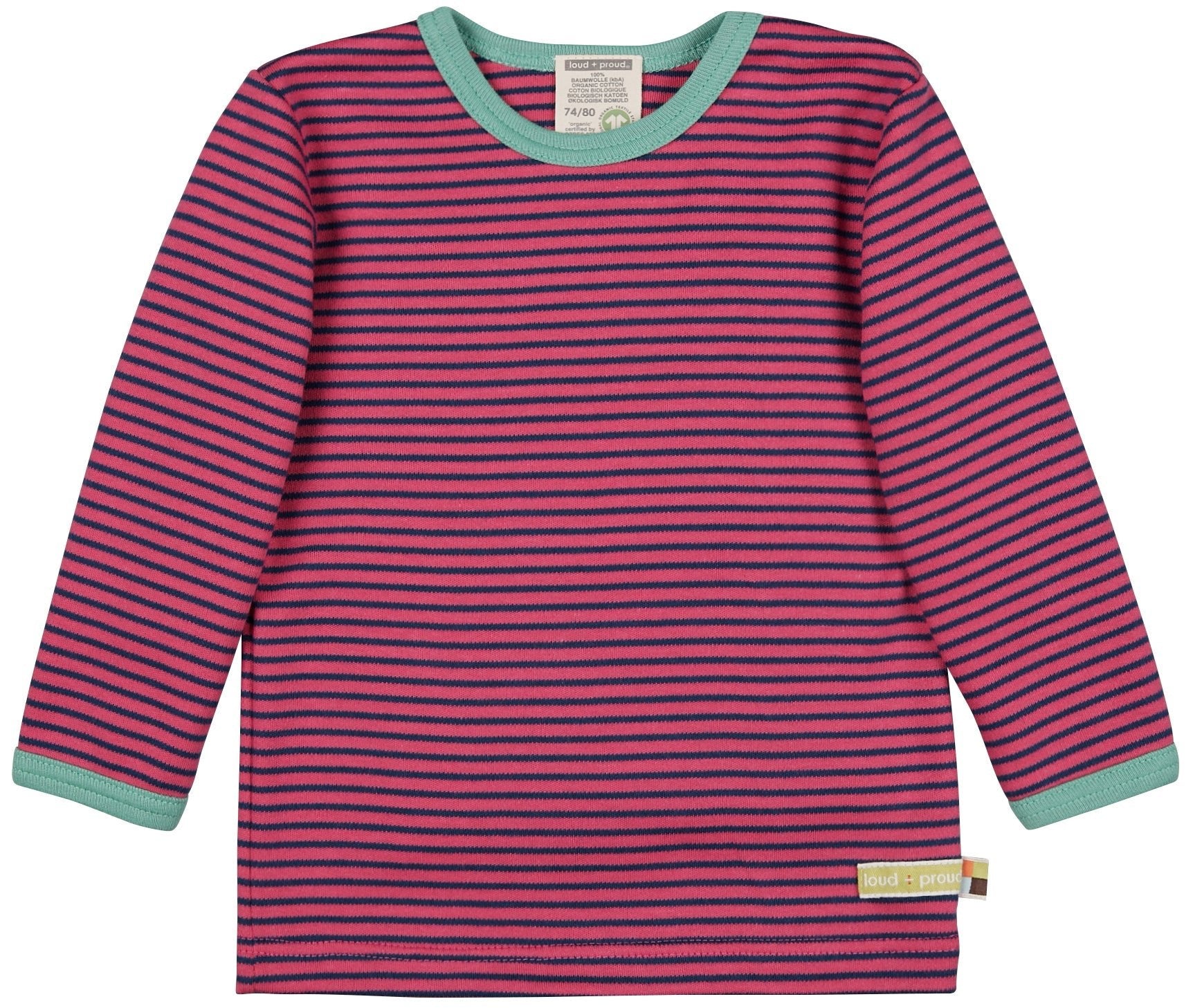 loud-proud-shirt-ringel-gestreiftes-interlock-shirt-kinder image 1