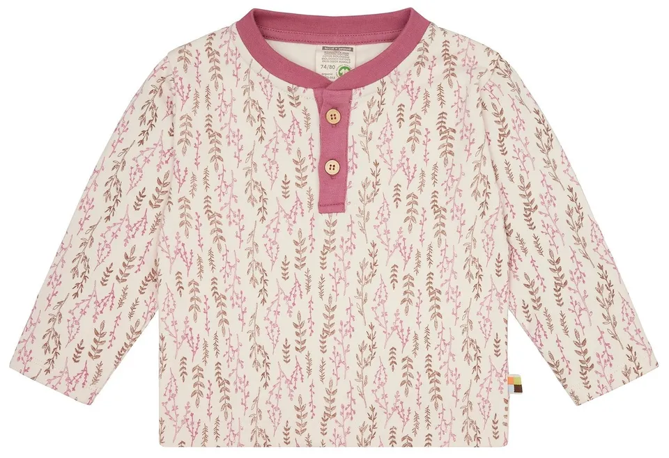 loud-proud-shirt-interlock-mit-druck-t-shirt-mit-holzkn-pfen image 1