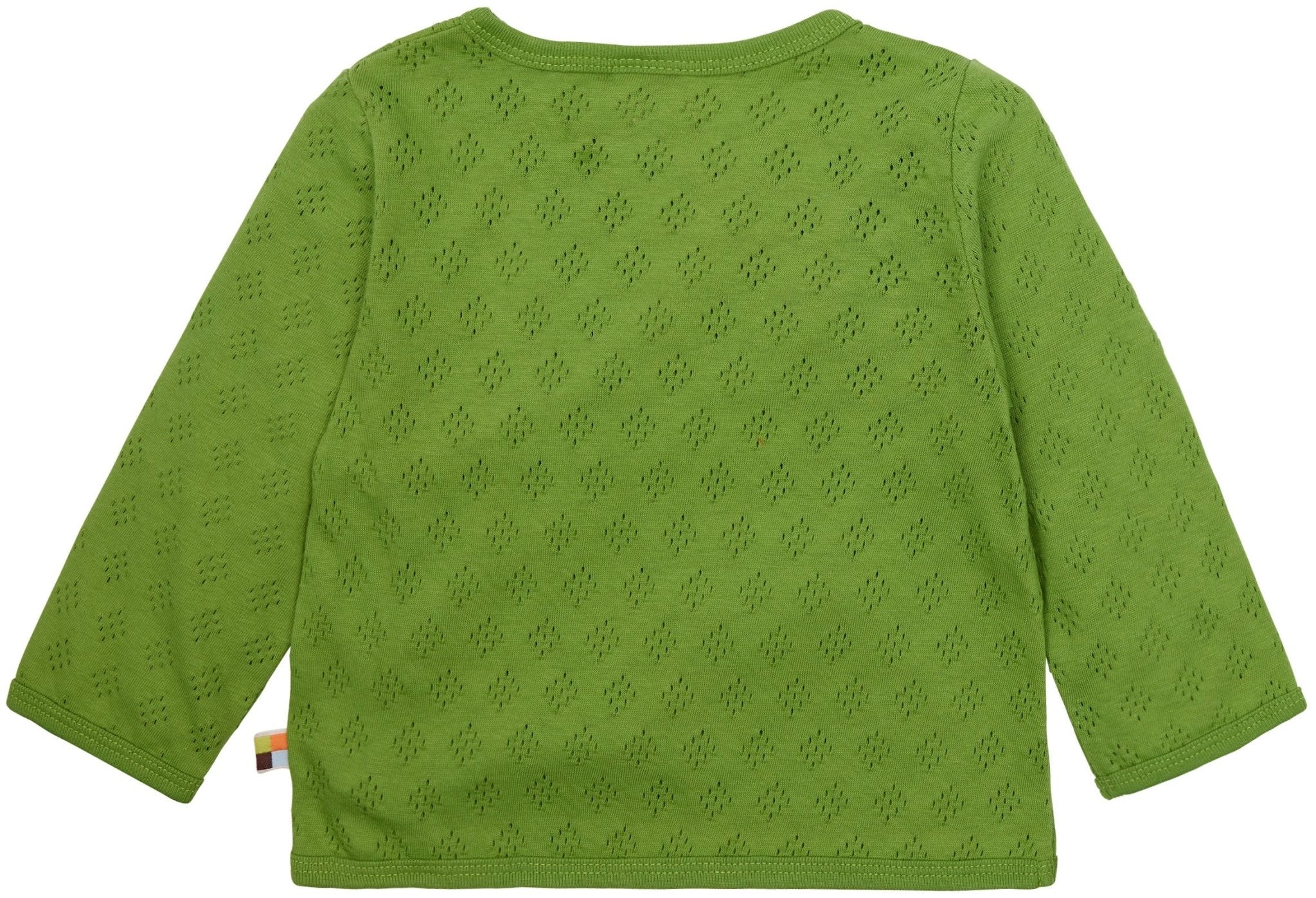 loud-proud-wickeljacke-mit-lochmuster-jacquard-strick image 2