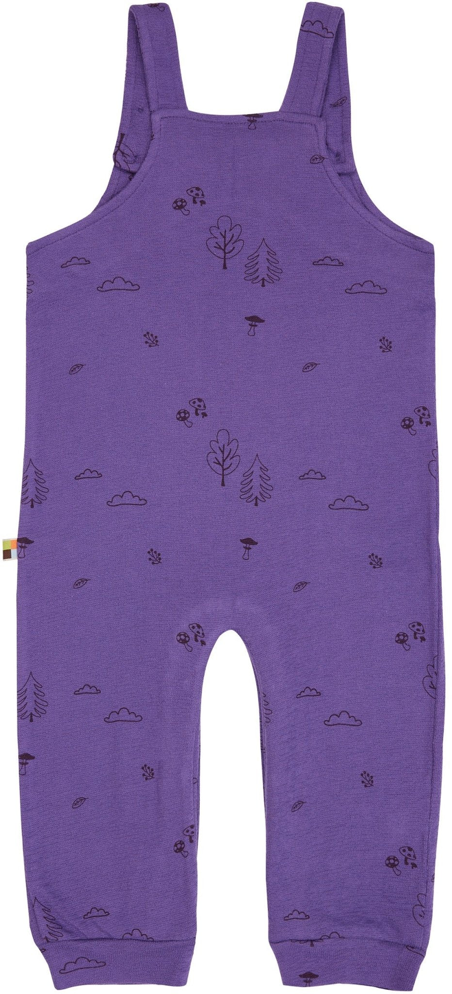 loud-proud-latzhose-strukturstrick-mit-wald-druck image 8