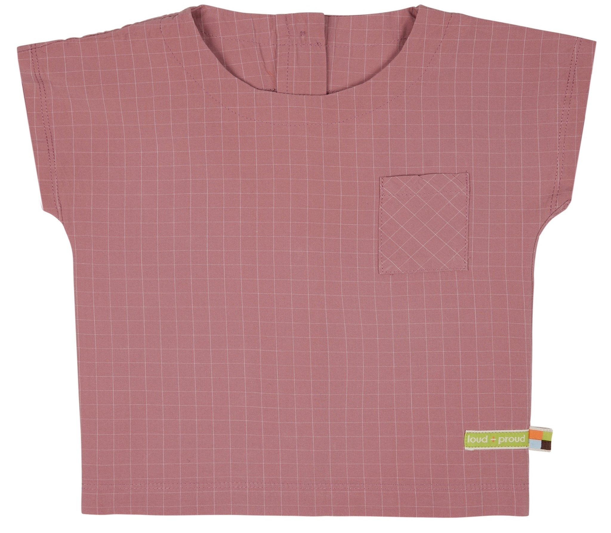 loud-proud-bluse-aus-feinem-karo-popeline-bluse-mit-holzkn-pfen image 1