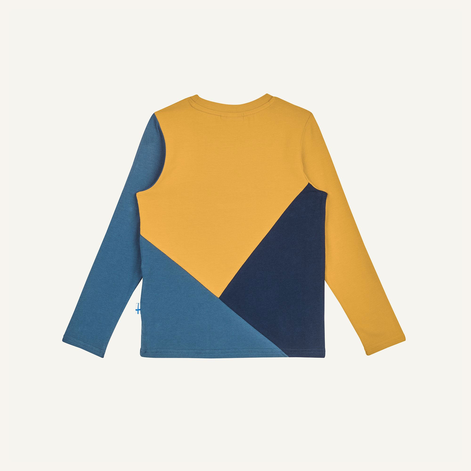 finkid-rannikko-longsleeve-colorblocking-aus-biobaumwolle-lsf-30 image 3
