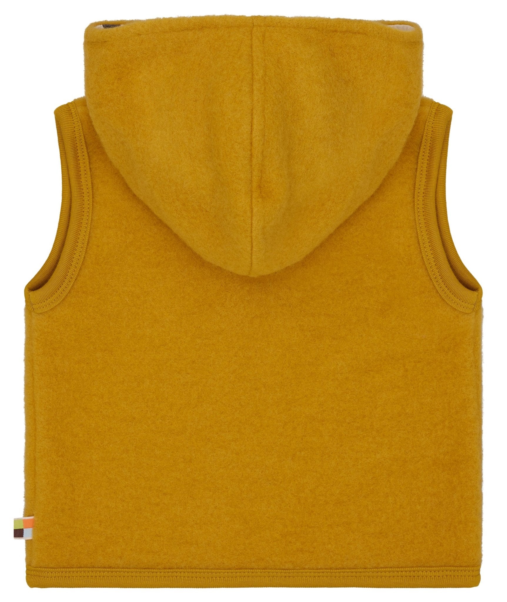 loud-proud-merino-wollfleece-weste-mit-kapuze-bio-woll-fleece-weste image 2