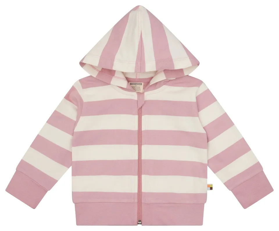 loud-proud-sweatjacke-blockstreifen-kapuze-kinder-sweatjacke image 1