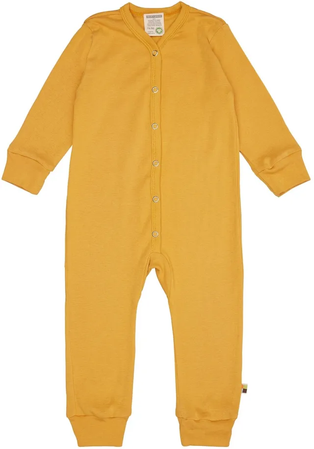 loud-proud-schlafoverall-uni-aus-feinripp-baby-schlafanzug-mit-druckkn-pfen image 1