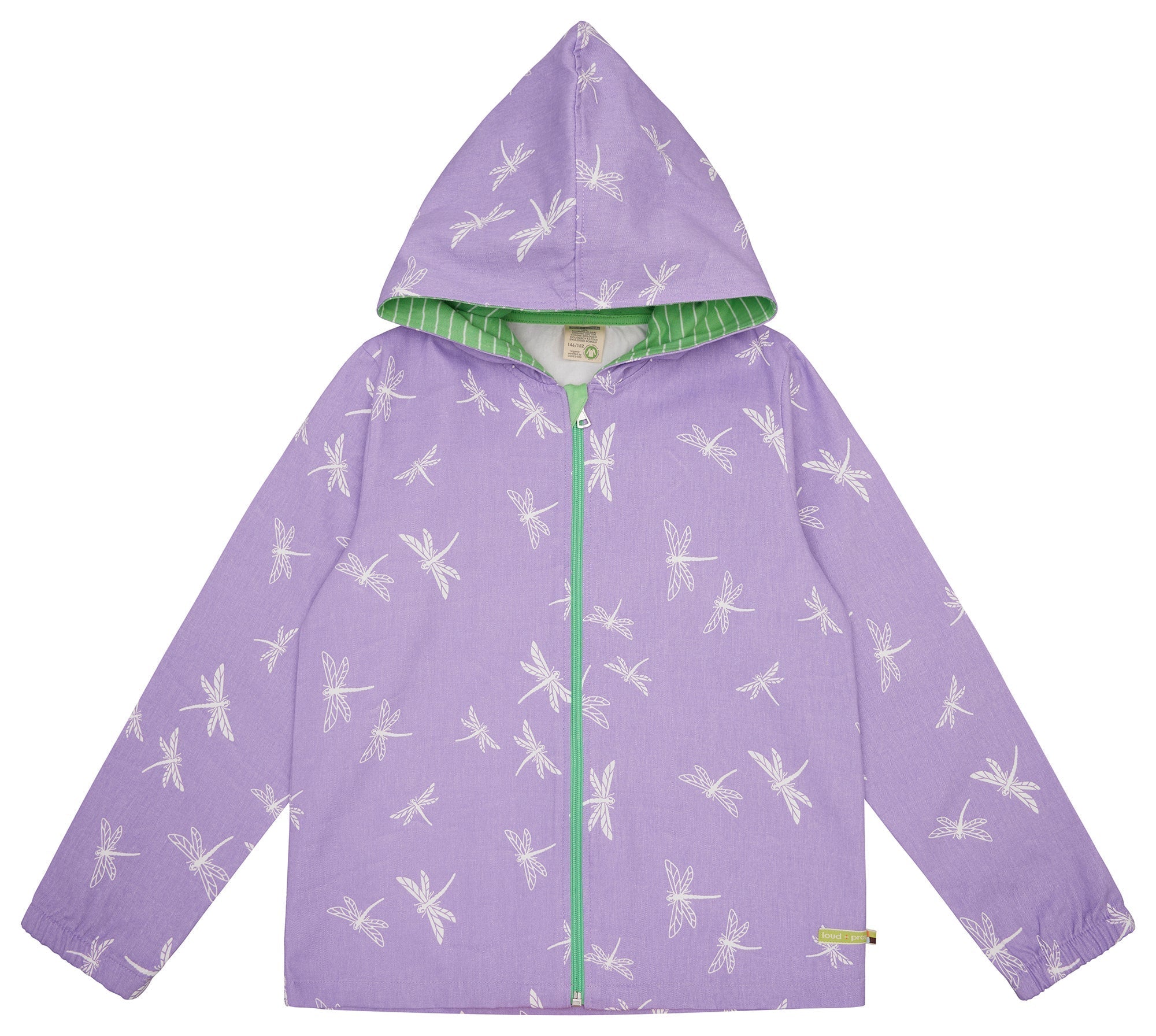 loud-proud-outdoorjacke-mit-allover-druck-wasserabweisende-kinderjacke image 3