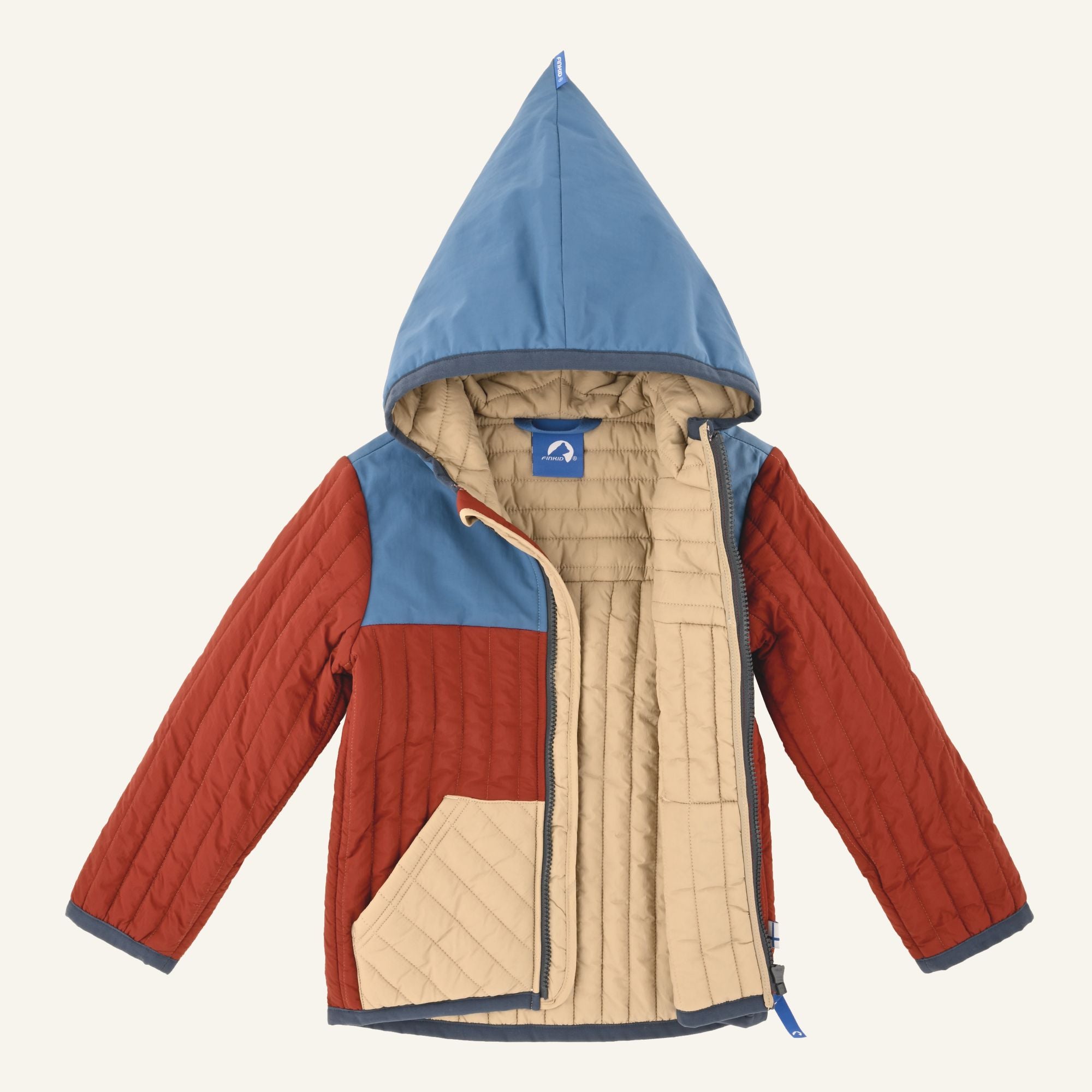 finkid-tonttu-air-zip-in-innenjacke-steppjacke image 3