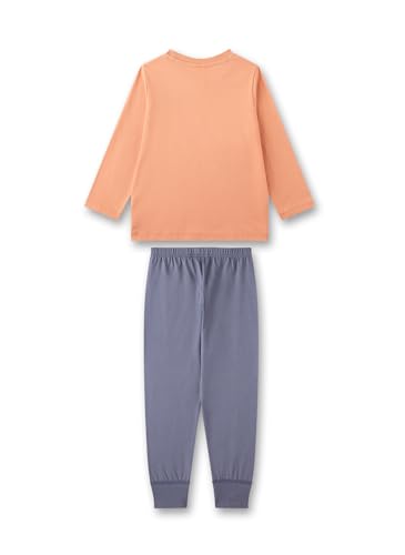 sanetta-jungen-schlafanzug-orange-pyjamaset-aus-baumwolle image 5