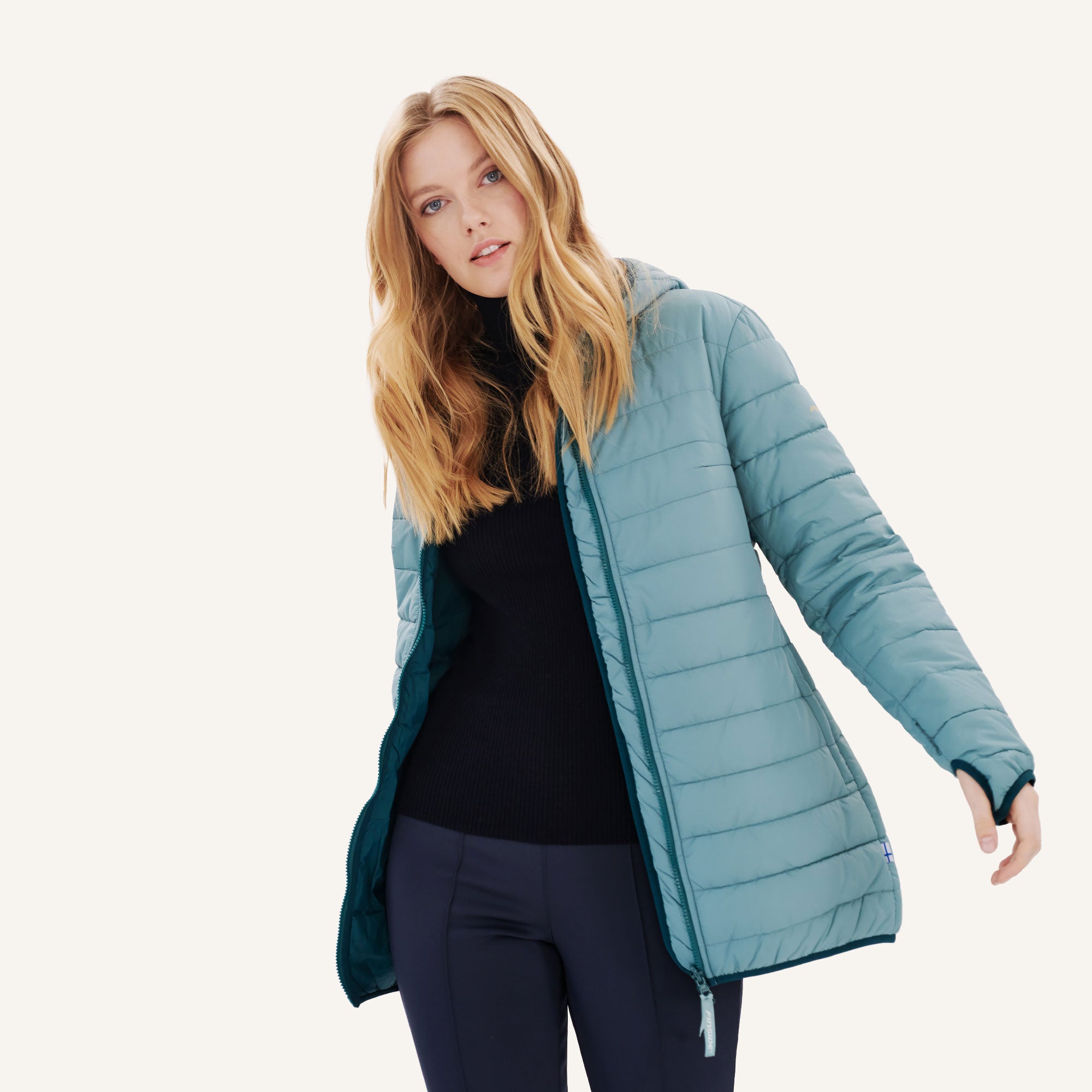 finkid-vaalia-leichte-steppjacke-zip-in-innenjacke image 2