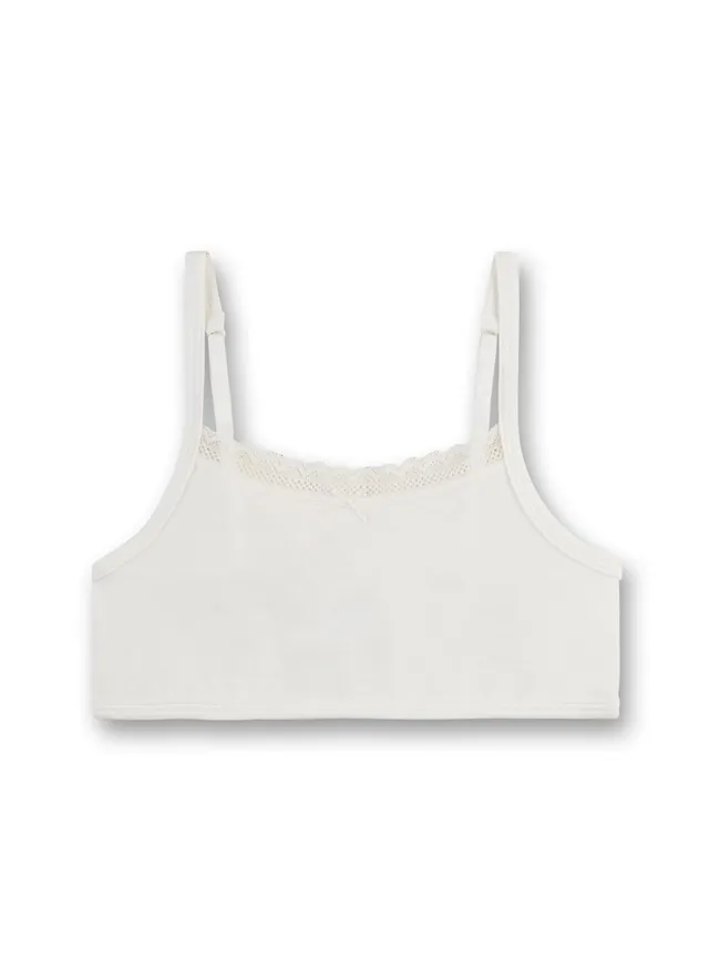 sanetta-m-dchen-bustier-wei-bustier-aus-baumwoll-mix image 1