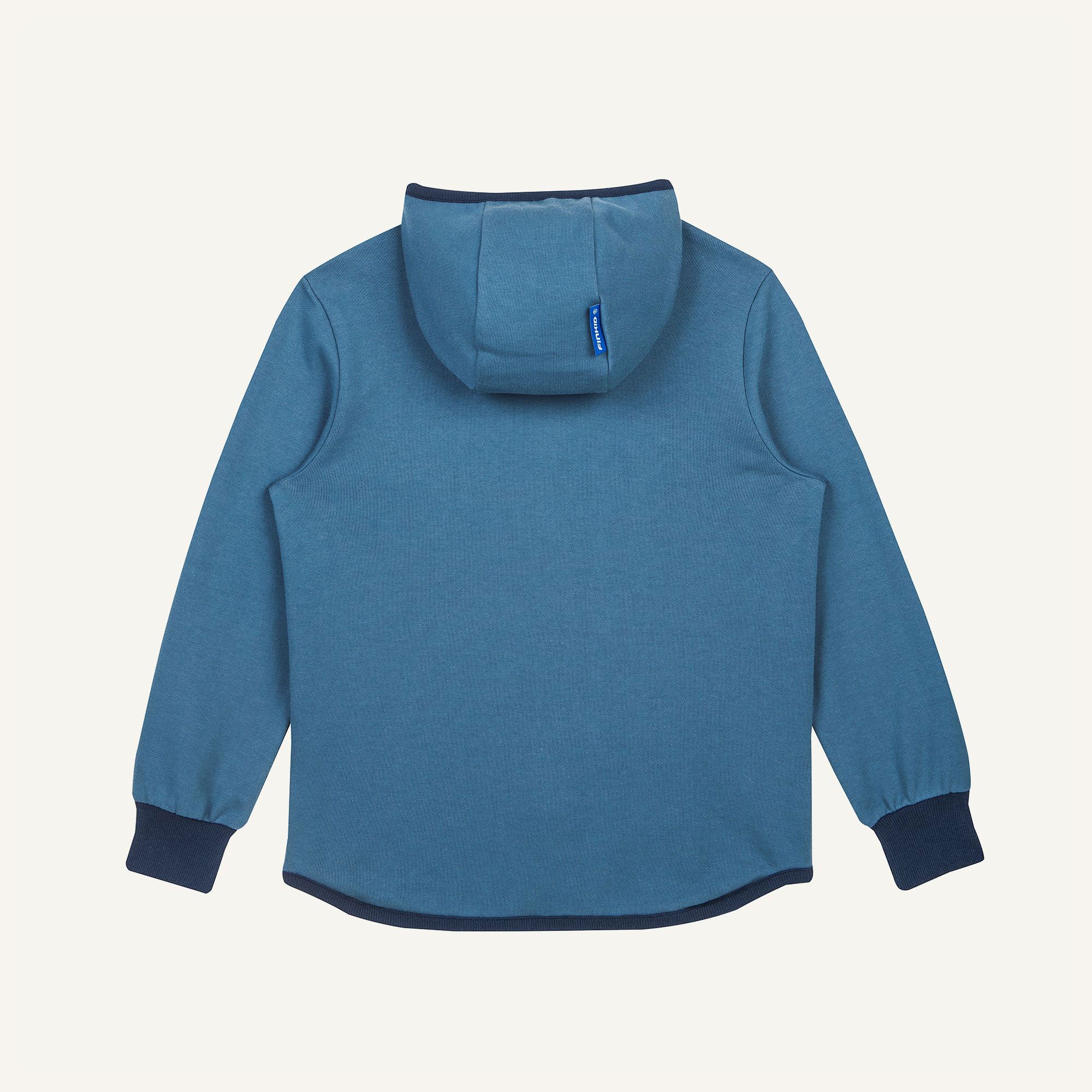 finkid-jaakko-kinder-sweatjacke-colorblocking-biobaumwolle-zip-in image 5