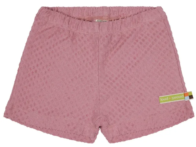 loud-proud-short-aus-frottee-mit-punkten-jacquard-punktmuster image 1