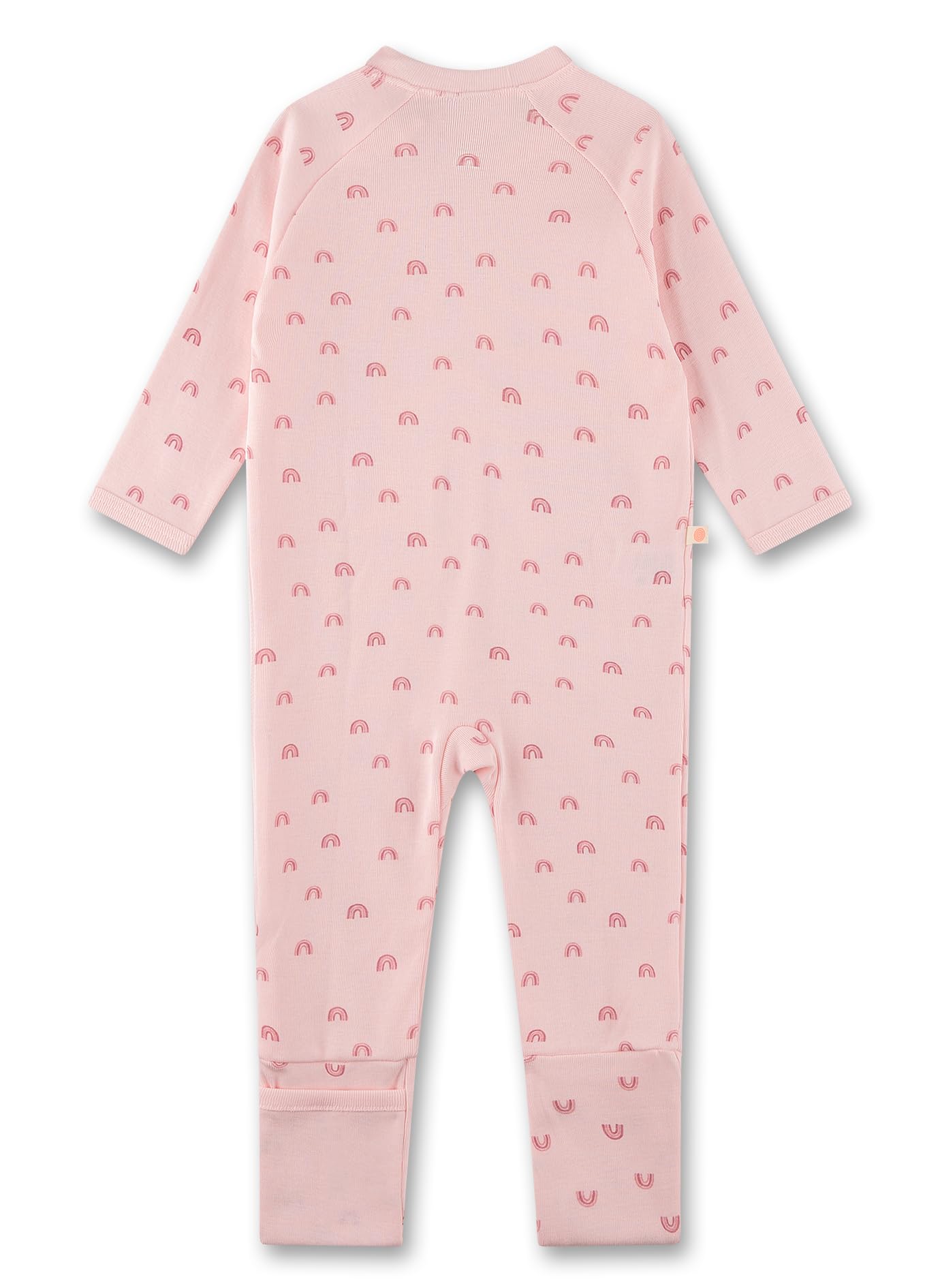 sanetta-baby-strampler-beige-regenbogen-unisex-overall-aus-bio-baumwolle image 2