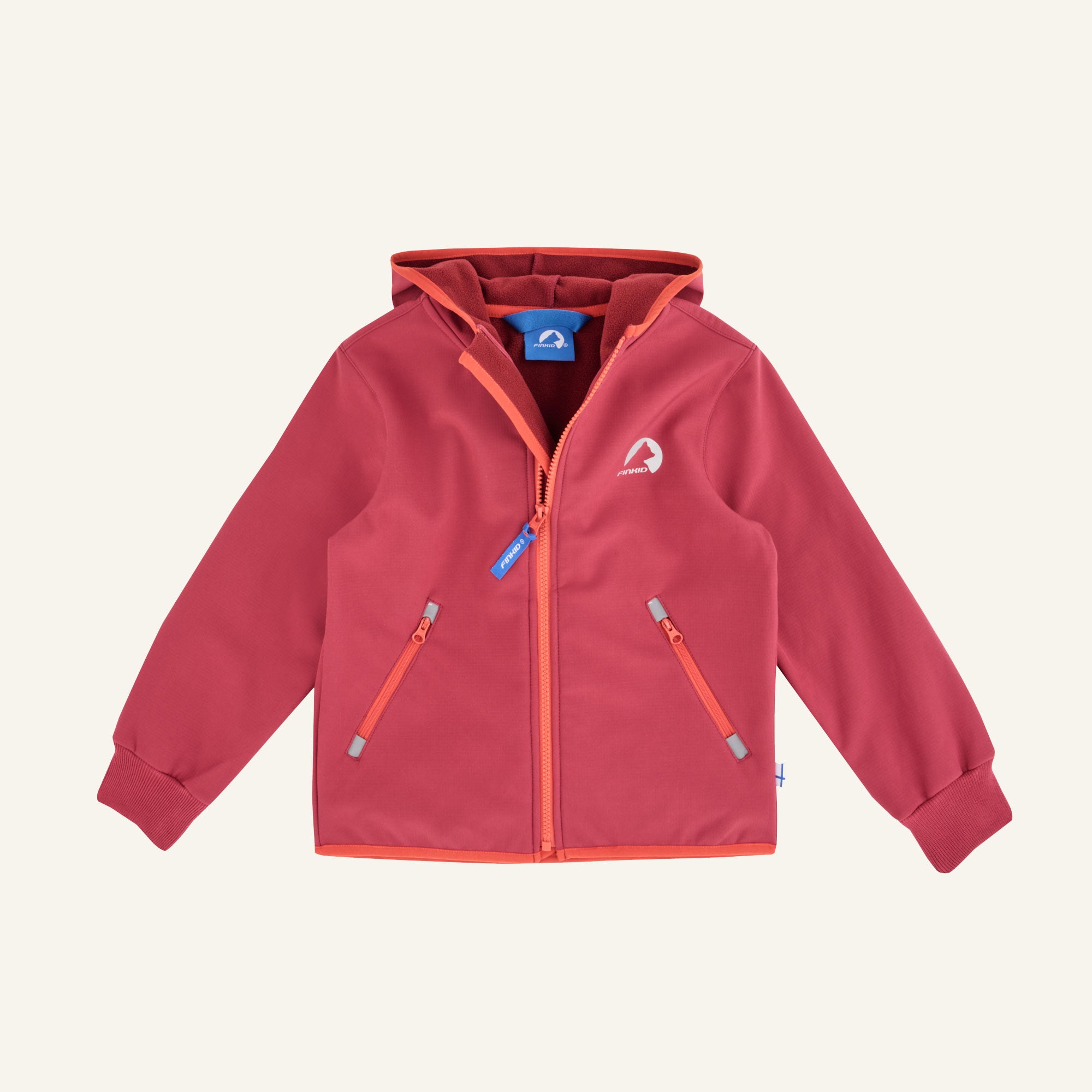 finkid-kataja-shell-softshelljacke-f-r-kinder-winddicht-mit-fleece image 7