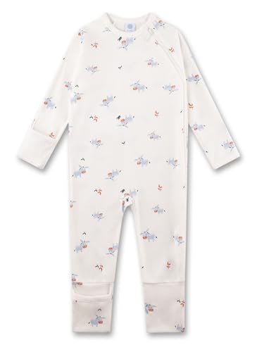 sanetta-baby-strampler-off-white-esel-baby-overall-aus-bio-baumwolle-f-r-jungen image 4
