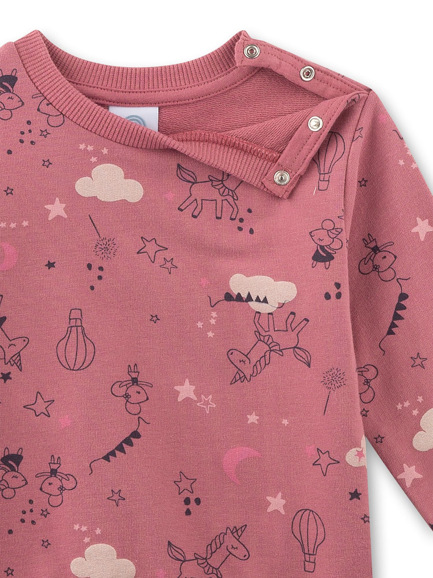sanetta-baby-sweatshirt-rosa-einhorn-robuster-sweater image 3