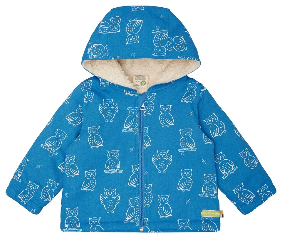 loud-proud-wasserabweisende-jacke-mit-teddyfutter-outdoor-baumwolljacke image 1