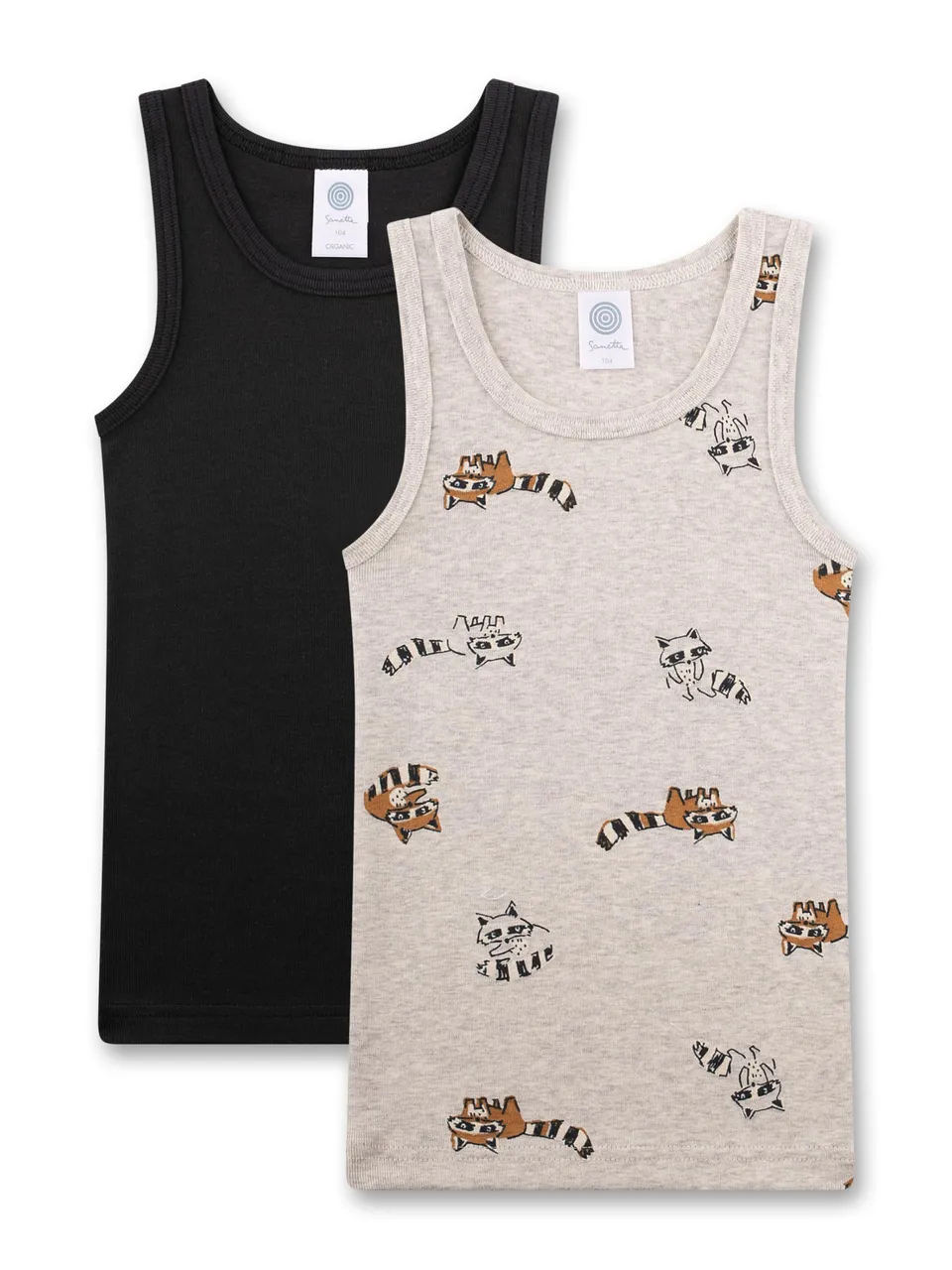 sanetta-jungen-unterhemd-doppelpack-blau-und-beige-waschb-r-aus-baumwolle image 1